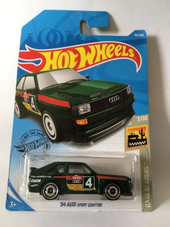 Hot wheels audi quattro