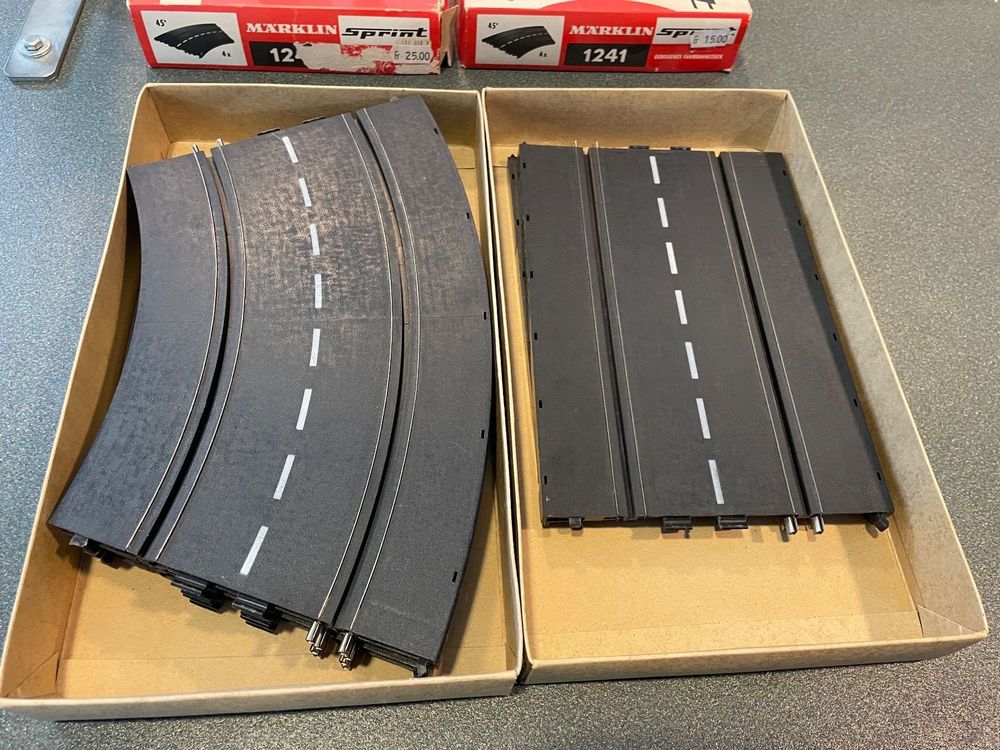 Märklin Sprint Slot car track parts Comprare su Ricardo