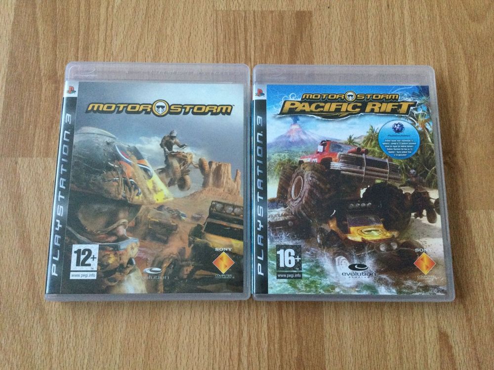 Motor Storm & Motor Storm Pacific Rift Bundle Set PS3 TOP Kaufen auf