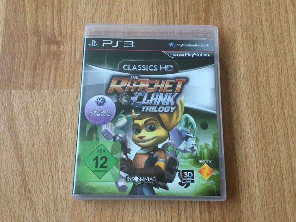 Classics HD The Ratchet & Clank Trilogy PS3 (Gebraucht) in Thun für CHF