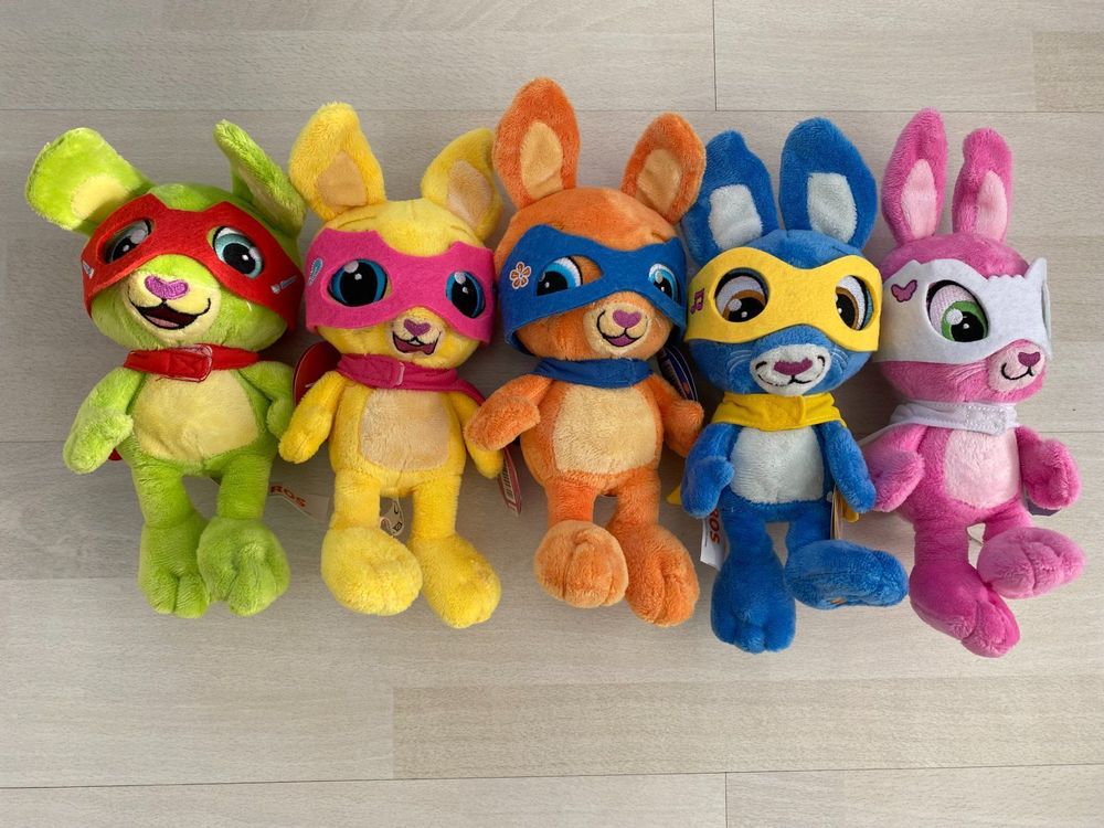 Superhäsli/ Superhasen, alle 5 Stk., Neu!! Kaufen auf Ricardo