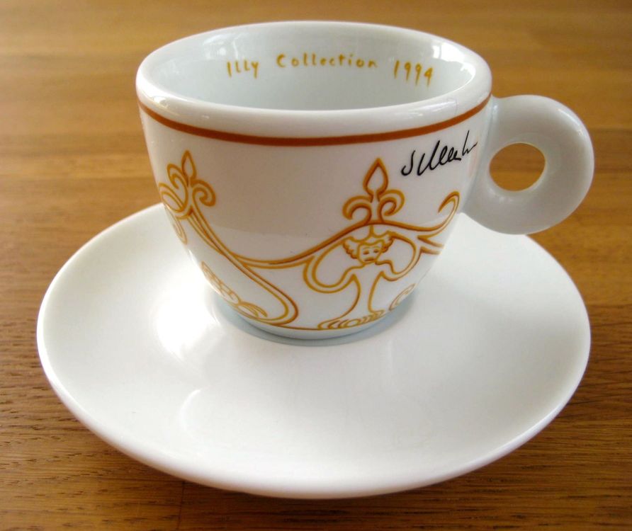 illy / Richard Ginori Espresso Tasse 1994 Simone Meentzen Comprare su