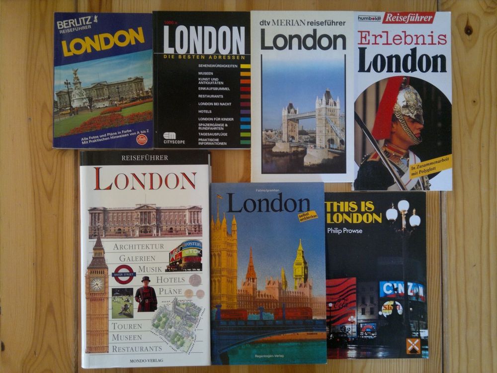 7 Reiseführer für London Kaufen auf Ricardo