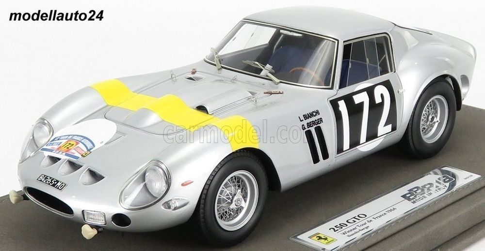 Ferrari 250 GTO n°172 Winner Tour de France 1964 1/43 BBR Models BBR262