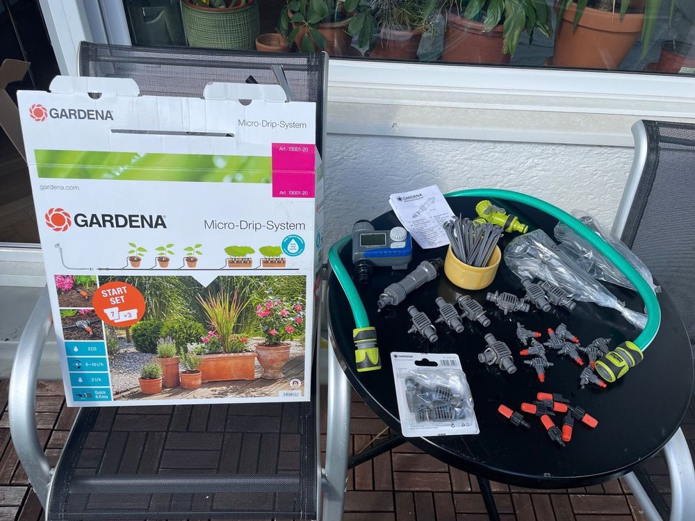 Gardena MicroDrip Bewässerungssystem + Computer Acheter sur Ricardo