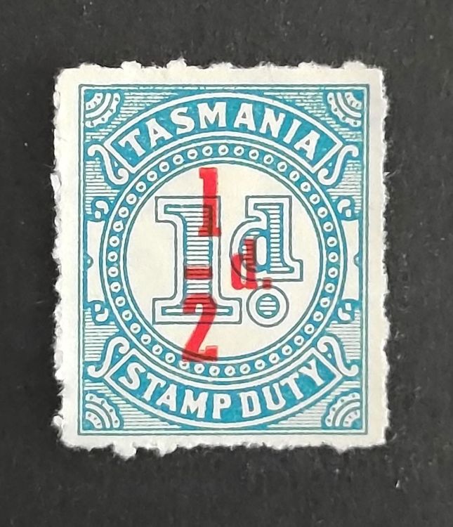 Tasmania Revenue 1952 Stamp Duty/ungeste Kaufen auf Ricardo