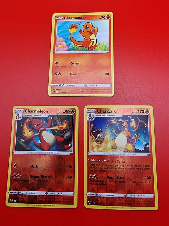 Charizard (Glurak) & Charmeleon Reverse Holo Vivid Voltage Kaufen