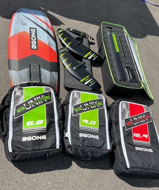 Komplette KiteFoil Ausrüstung mit Board/Foil/Kites/Bar Kaufen auf