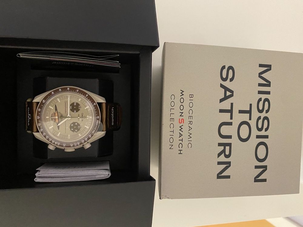 Swatch Omega Mission To Saturn Acheter Sur Ricardo