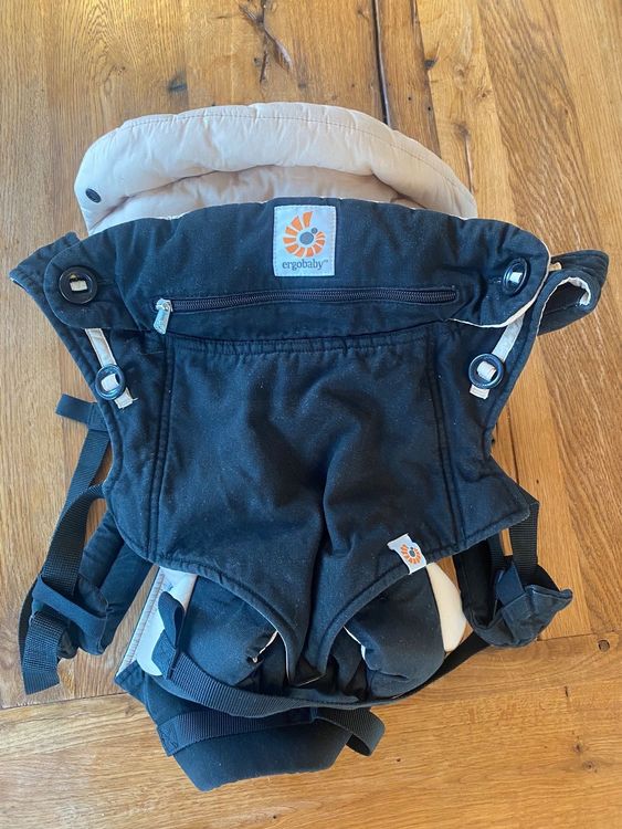 Ergobaby 360° Carrier black/camel inkl. Neugeboreneneinsatz Kaufen