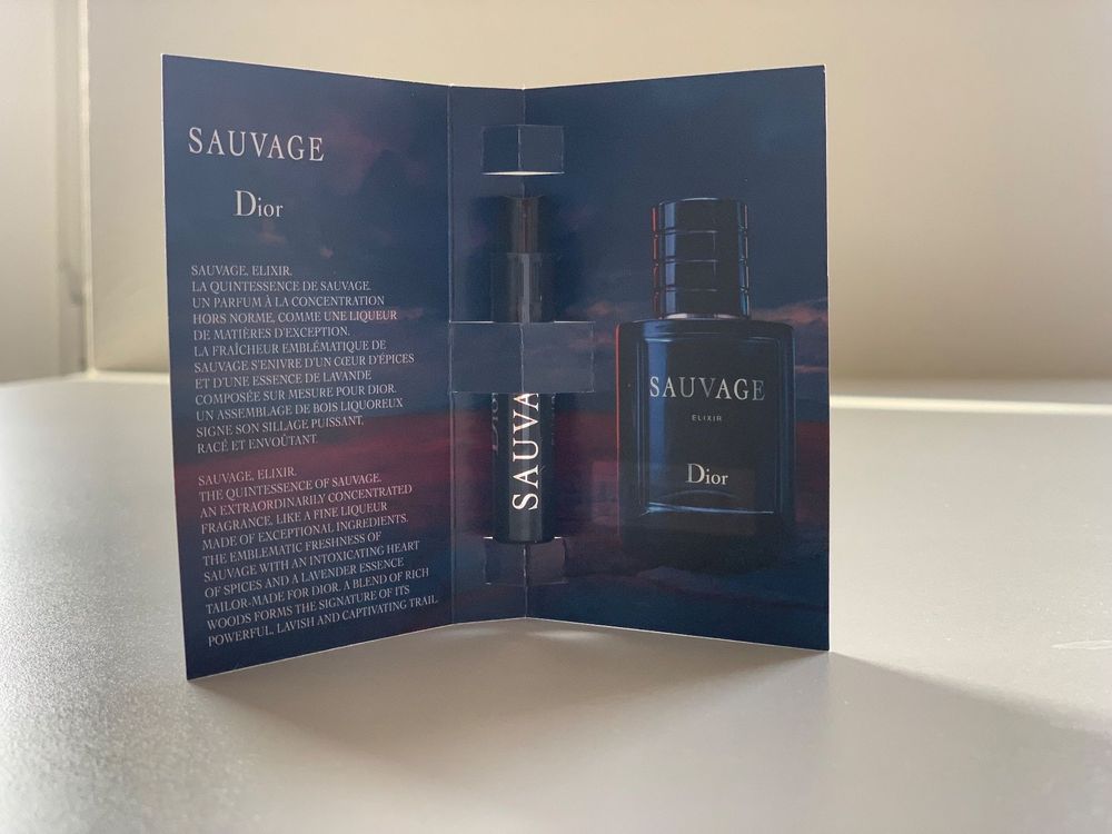 Dior Sauvage Elixir Sample Kaufen auf Ricardo