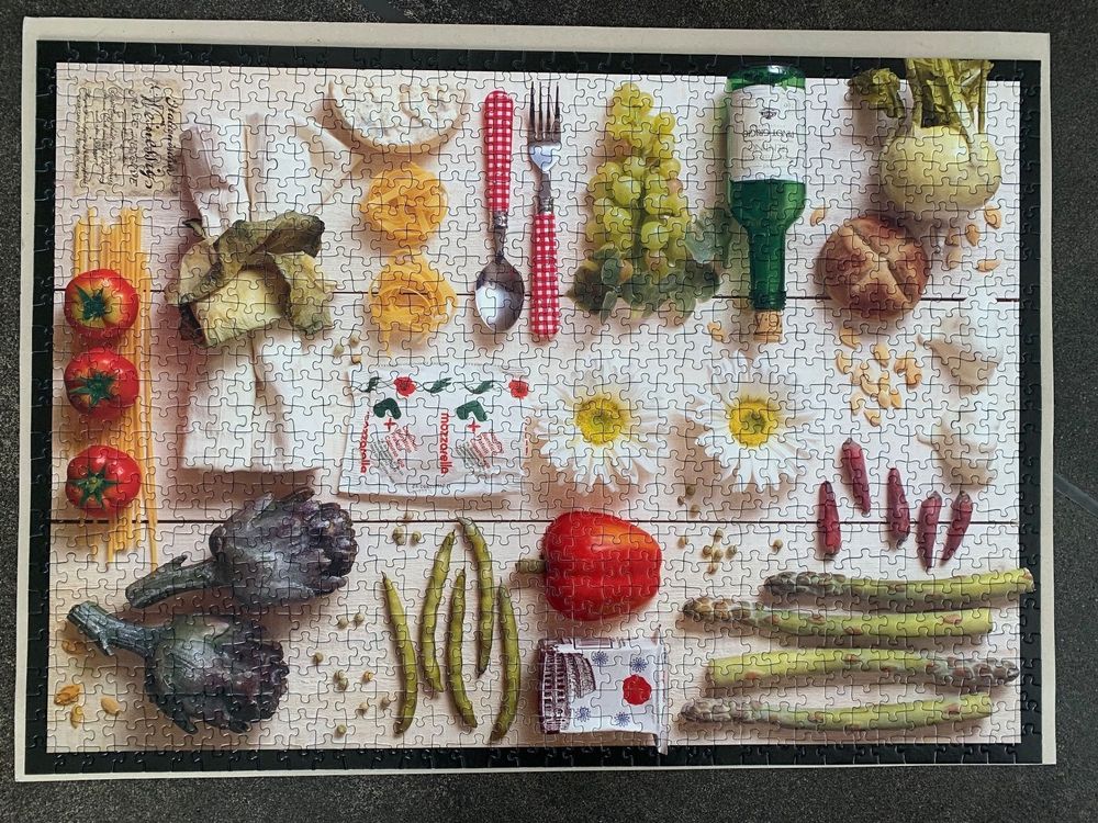 Ravensburger Puzzle Mediterrane Küche 1000 Teile Kaufen auf Ricardo