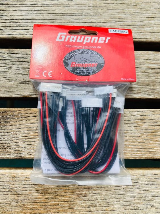 Graupner Adattatore Per Bilanciatore Thunder Power, Compatibile 2-7 Celle, Connessione Per 5/6/7 Celle, 3065.7TP - 3