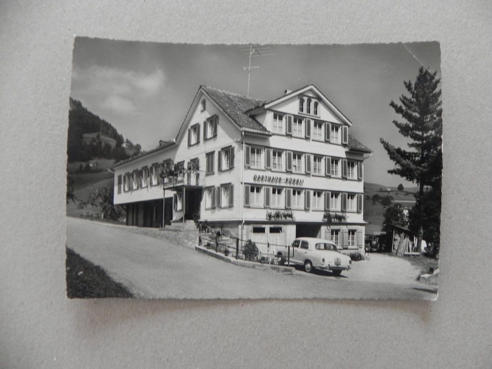 Karte Dicken Toggenburg Sg Gasthaus Rössli 1955 Auto Kaufen Auf Ricardo