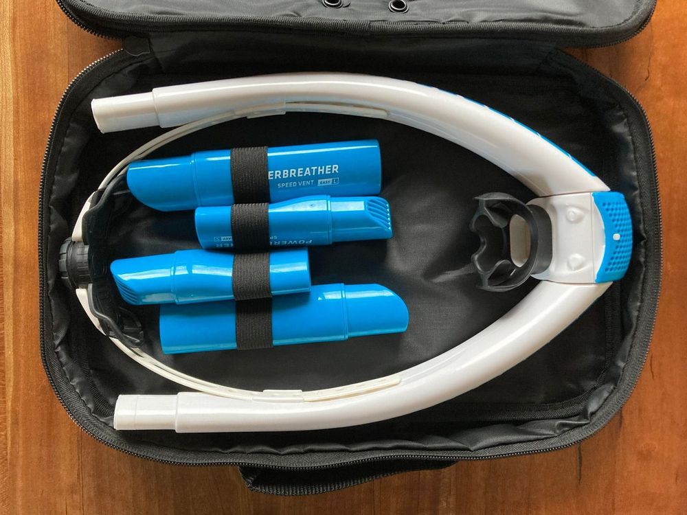 Ameo Powerbreather Sport Blue Moderner Schnorchel Kaufen Auf Ricardo