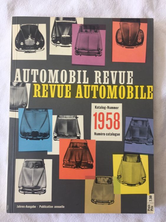 Automobil Revue Katalog 1958 Kaufen auf Ricardo