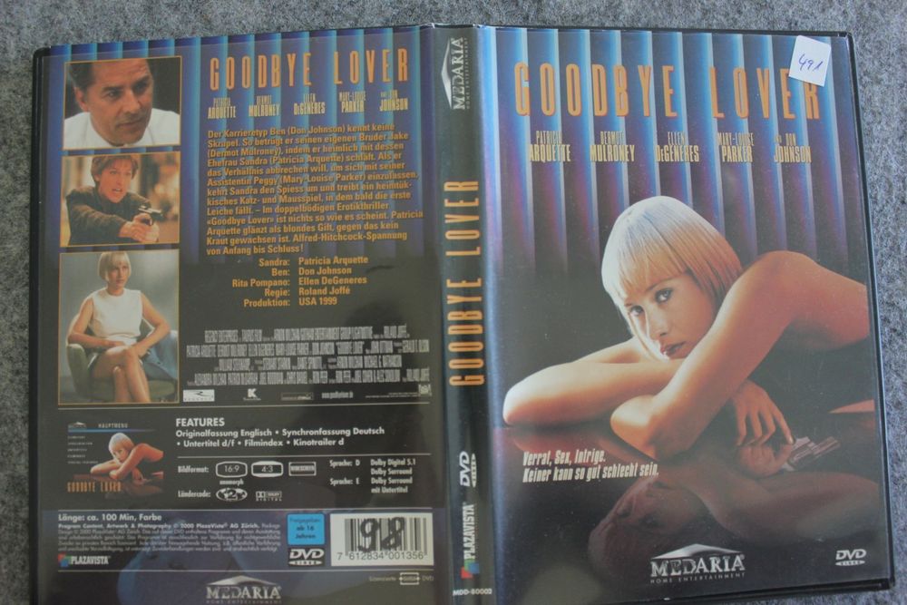 Goodbye, Lover (DVD) Verrat Sex Intrige Don Johnson (491) 1