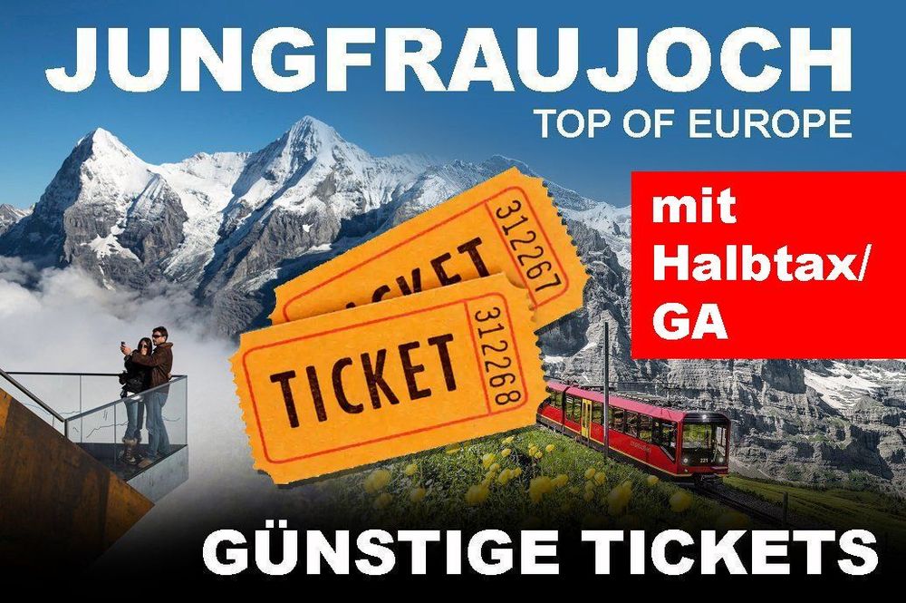 TICKETS Jungfraujoch Top Of Europe Gutschein Jungfrau Ticket | Kaufen ...