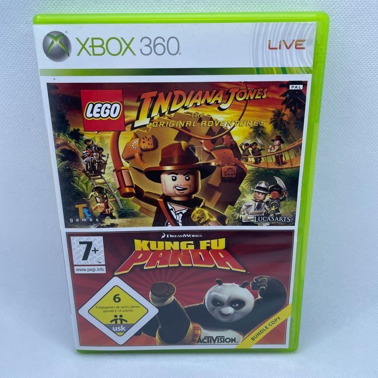 Lego Indiana Jones und Kung Fu Panda XBOX 360 (Bundle) Kaufen auf Ricardo