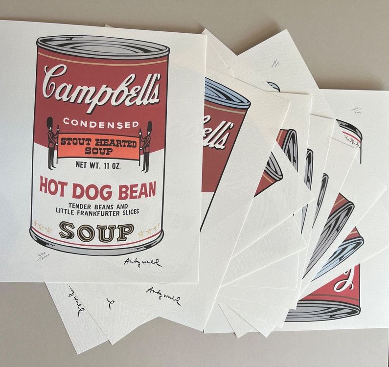 Andy Warhol: Campbell's Soup Set 1600/3000 1