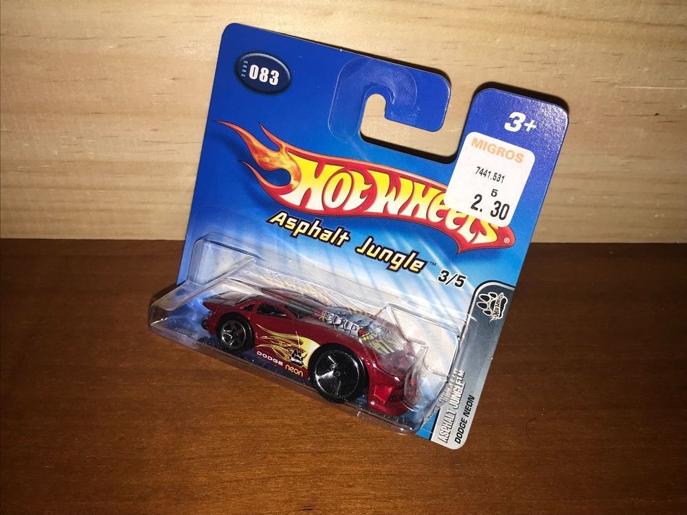 Hot Wheels 2005 Asphalt Jungle Series - Dodge Neon #083, Carded Collectible - View #13