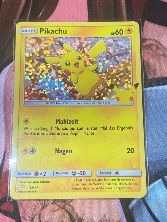 Pokemonkarte Pikachu Holo McDonalds Kaufen Auf Ricardo