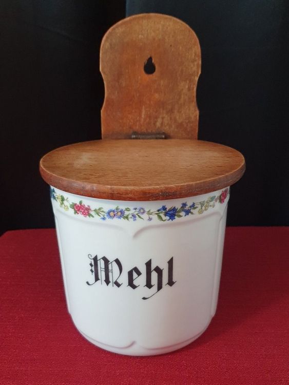 Antikes Porzellan Behälter Für Mehl Von Langenthal Acheter Sur Ricardo