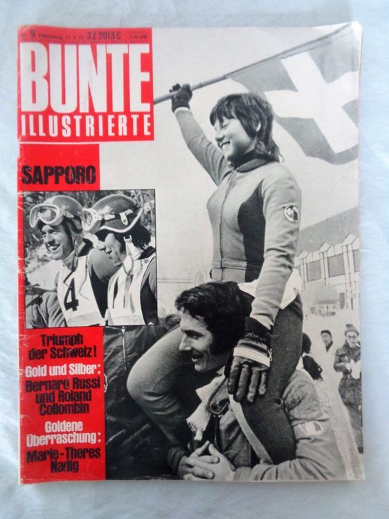 Bunte Illustrierte 1972 / Nr. 9 / Sapporo / Mit Werbungen 1