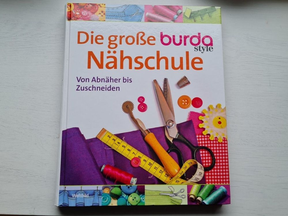 Die Grosse Burda Nähschule Buch Xxl Kaufen Auf Ricardo 5836