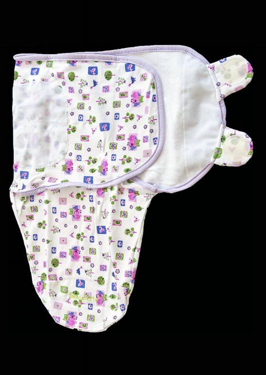 Pucksack SwaddleMe *LARGE*Blumen & Vögel lila NEU Kaufen auf Ricardo