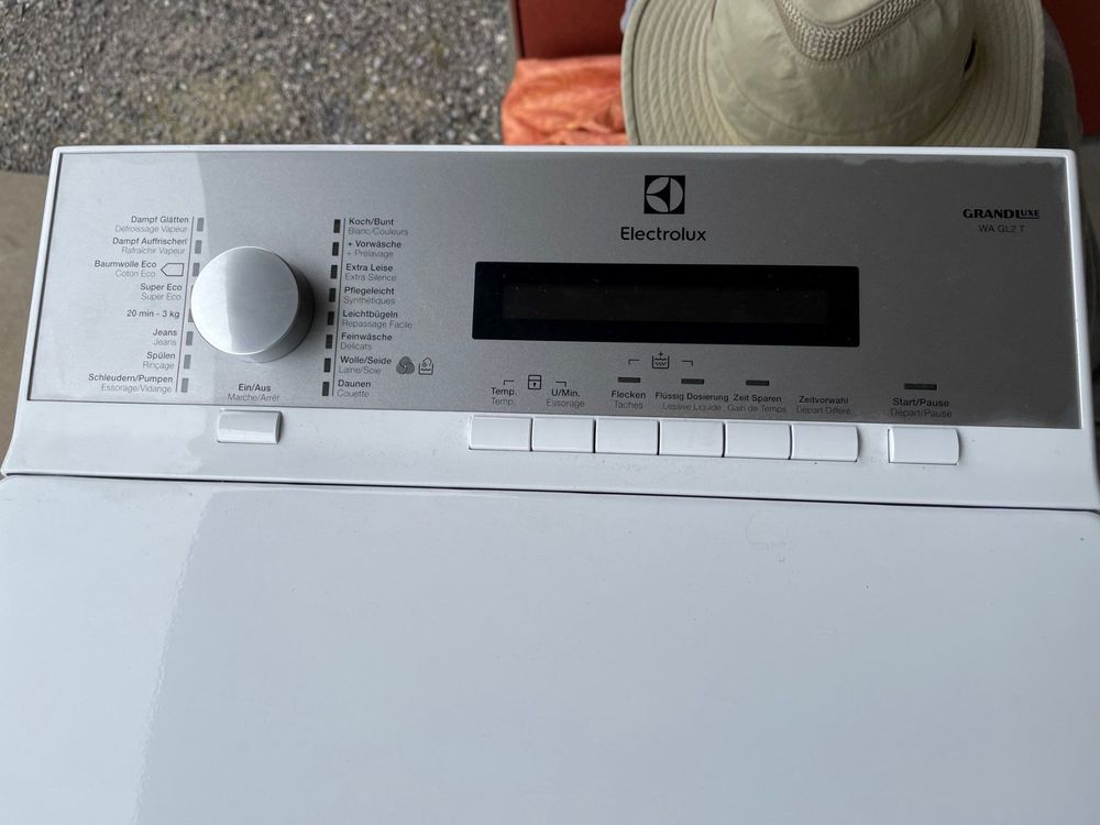 Toploader Waschmaschine Electrolux Grand Luxe WA GL2 T Kaufen auf Ricardo