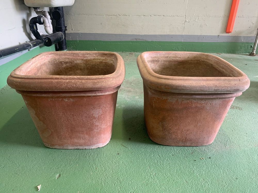 Terracotta-Blumentöpfe Klein 5 Stück – Für Pflanzen, Aquarien Oder Deko, 6x6,8x4 Cm