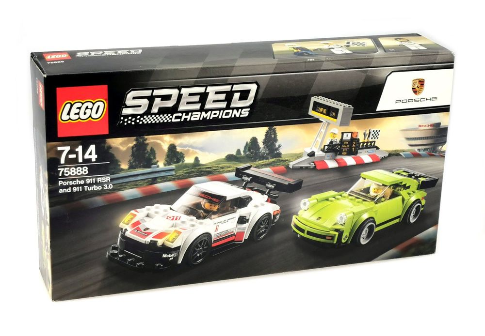 Lego Speed Champions Porsche 911 RSR + 911 Turbo 3.0 75888 | Kaufen auf ...