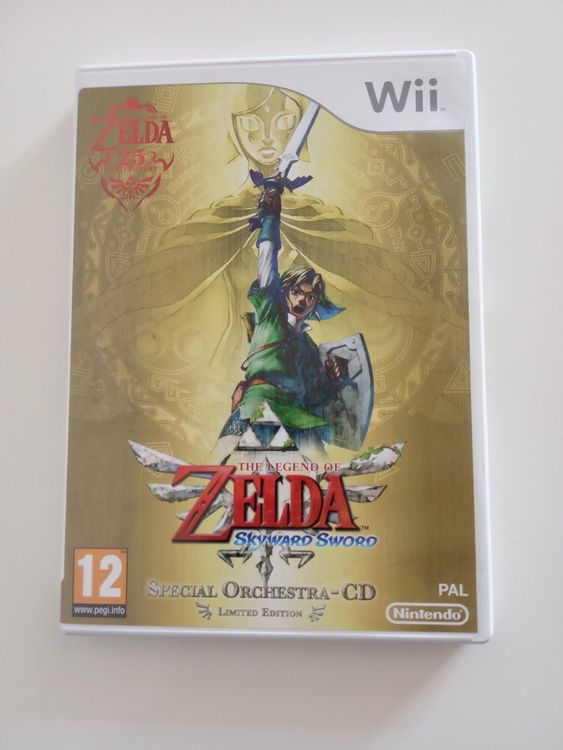 Nintendo Wii Game Legend of Zelda Skyward Sword Orchestra CD Kaufen