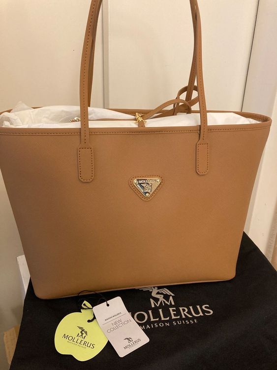 Maison Mollerus Shopper Bern Cognac Apfelleder | Kaufen Auf Ricardo