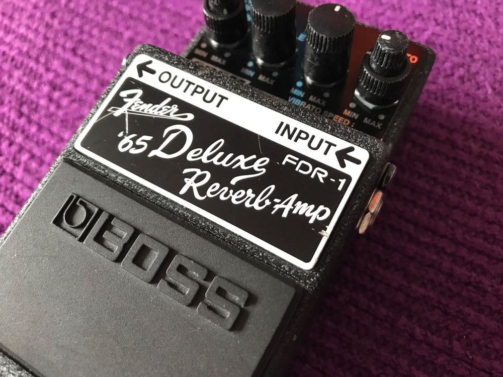 Boss FDR1 Fender ‘65 Deluxe Reverb Amp Guitar Pedal Kaufen auf Ricardo