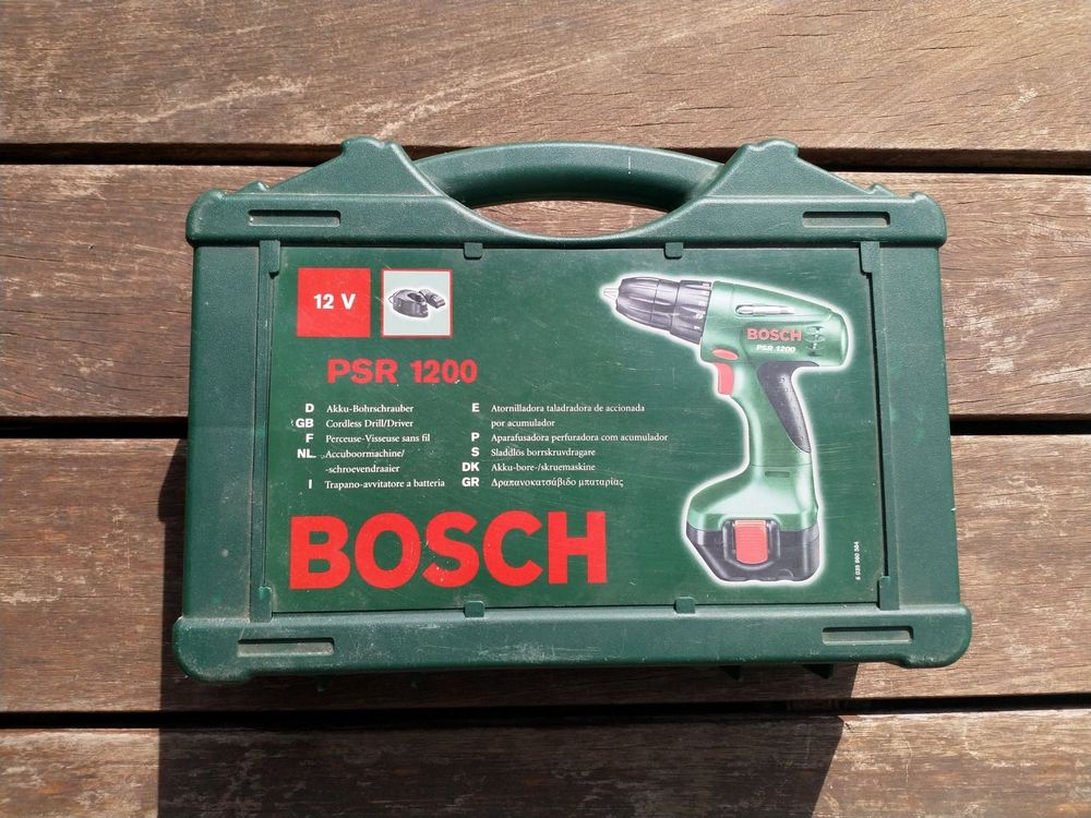 Bosch psr 1200 аккумулятор