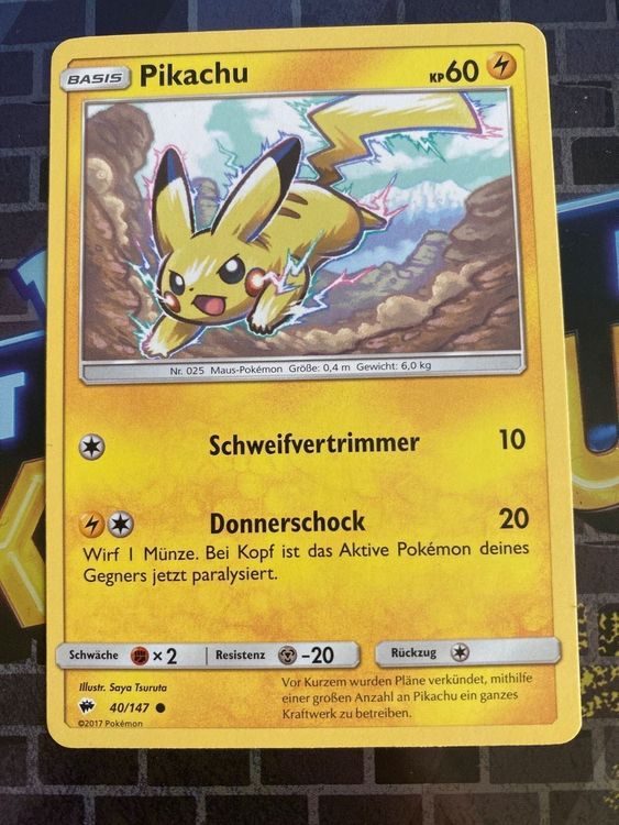 Pokemon Karte Pikachu Kaufen Auf Ricardo