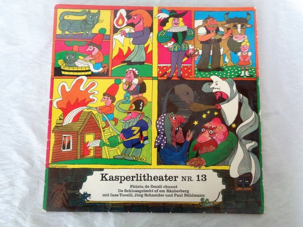 Kasperlitheater Nr. 13 / LP mit Jörg Schneider u.a. / 1973 1