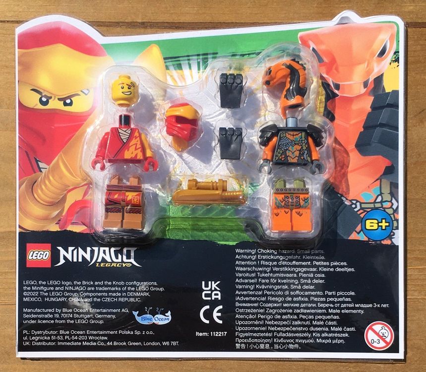 LEGO Ninjago 2 Minifiguren Blister Neu & Sealed 1