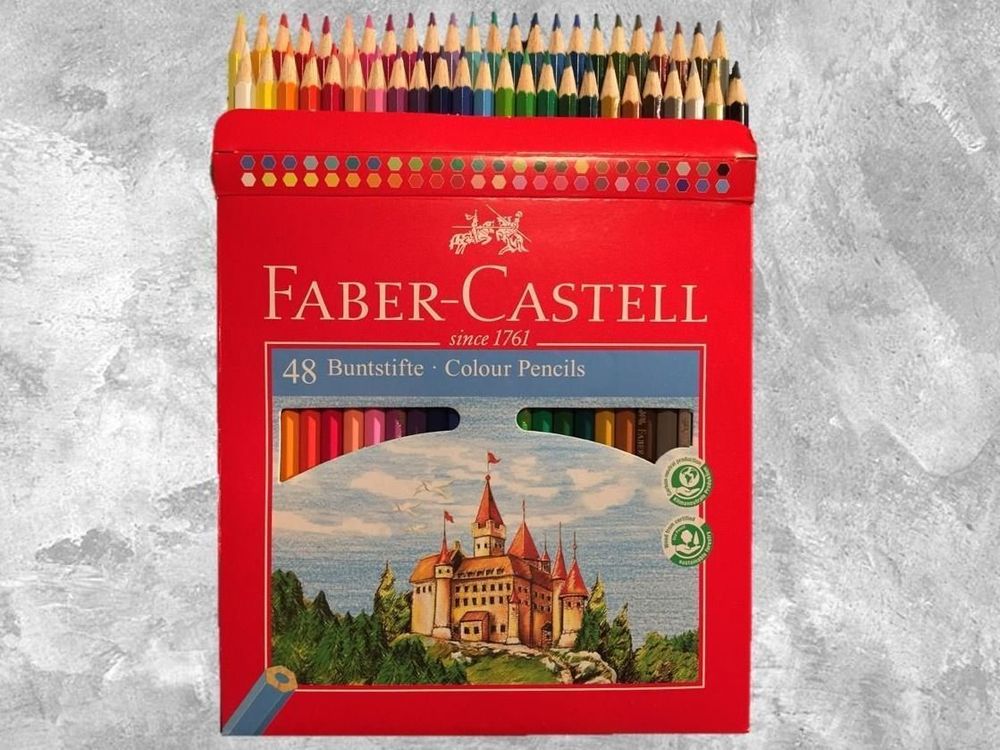 Faber-Castell Farbstifte 48 Stk. neu 1