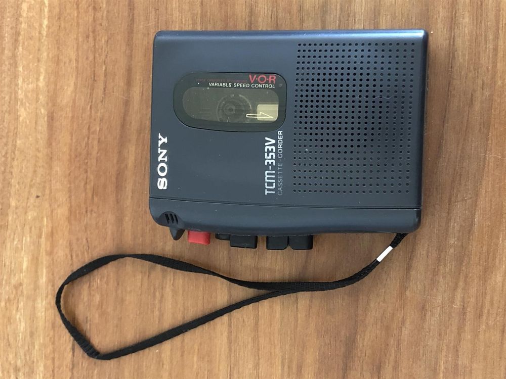SONY TCM353V CASSETTE RECORDER (VOR) Kaufen auf Ricardo