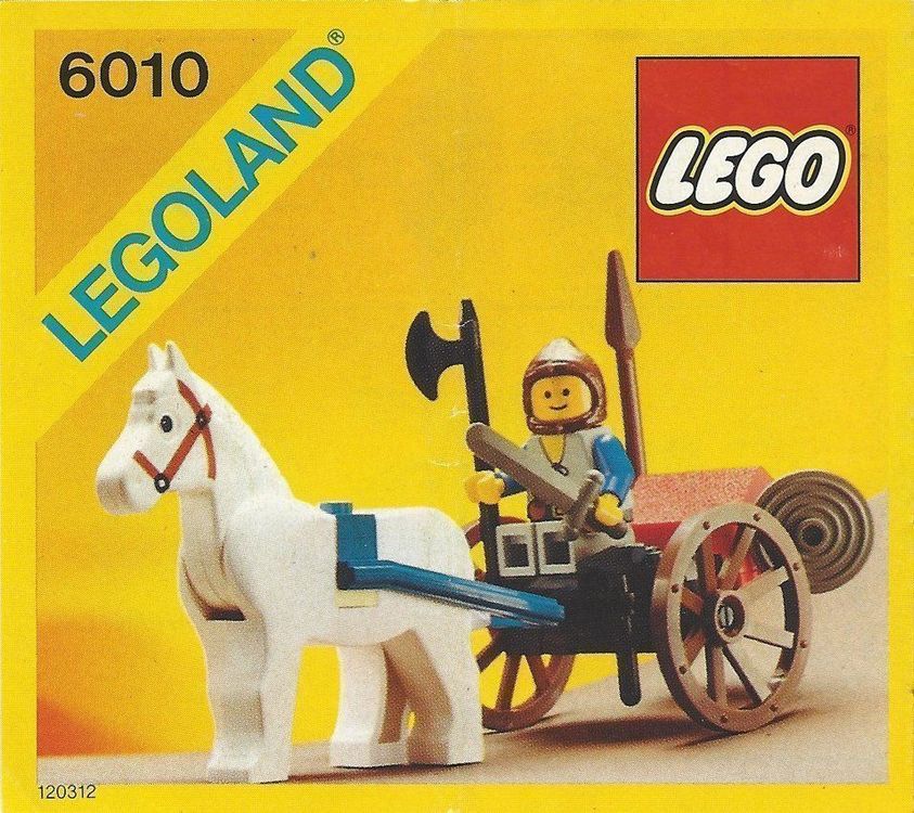 LEGO 6010 Castle – Supply Wagon 1