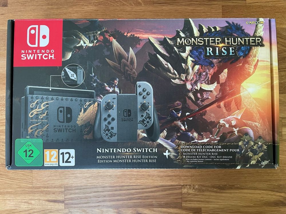 nintendo switch monster hunter rise edition