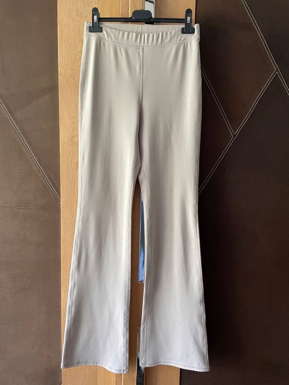 H\u0026M Leggins Schlaghose beige Gr. M/S | Kaufen auf Ricardo