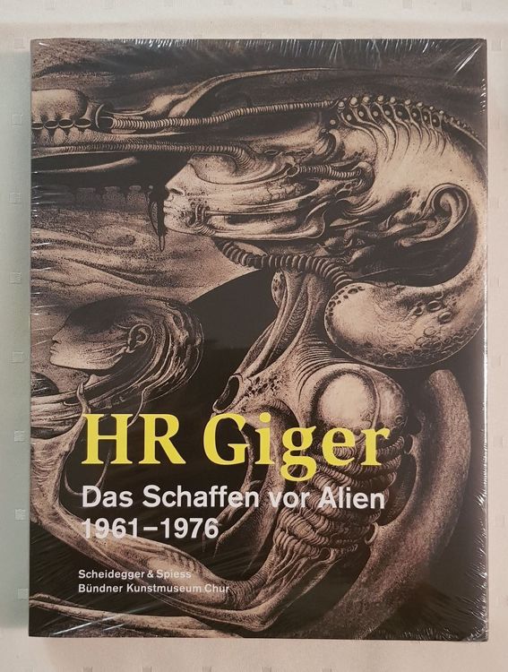 HR Giger Buch Das Schaffen vor Alien 1