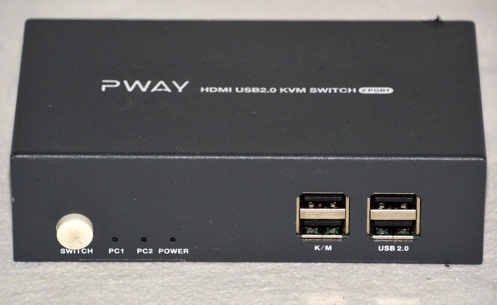 Switch PWAY HDMI USB KVM 2 Port Kaufen auf Ricardo