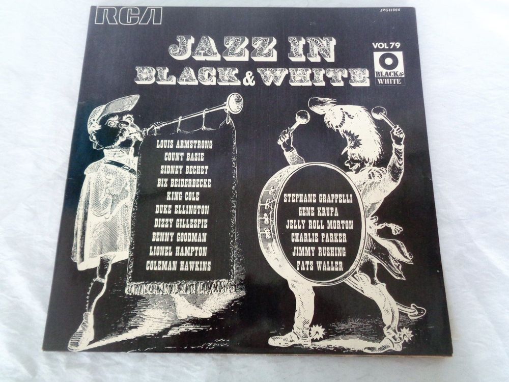 Jazz in Black And White / LP / Louis Armstrong, King Cole ua 1