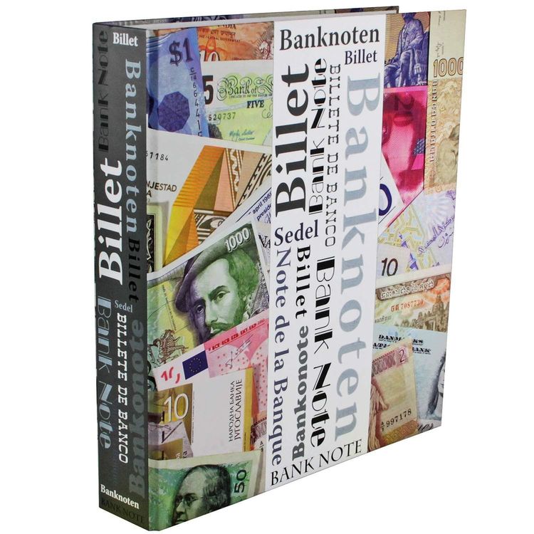 SAFE 4137 Banknotenalbum mit 50 Seiten für 100 Scheine, 17,95