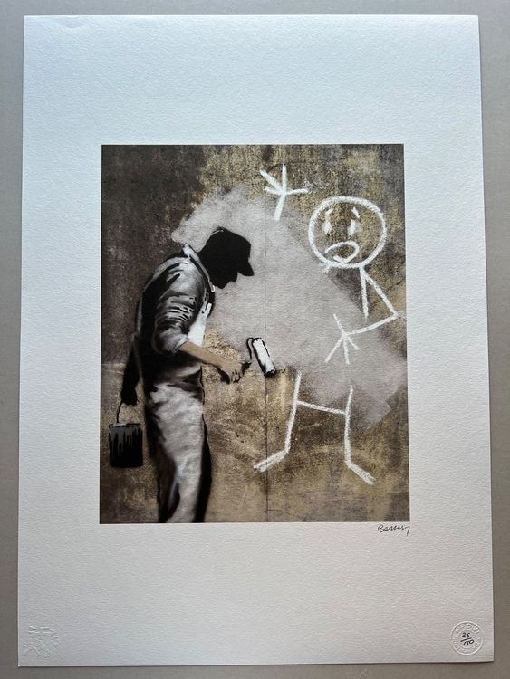 Banksy « Grey Ghost » 25/150 1